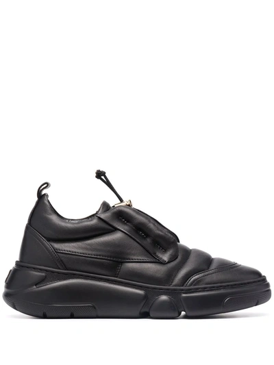 Agl Attilio Giusti Leombruni Venus Drawstring Sneaker In Black