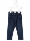 Il Gufo Elasticated Slim-fit Jeans In Blue