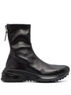 GIVENCHY CHUNKY-SOLE ZIP-FASTENING ANKLE BOOTS