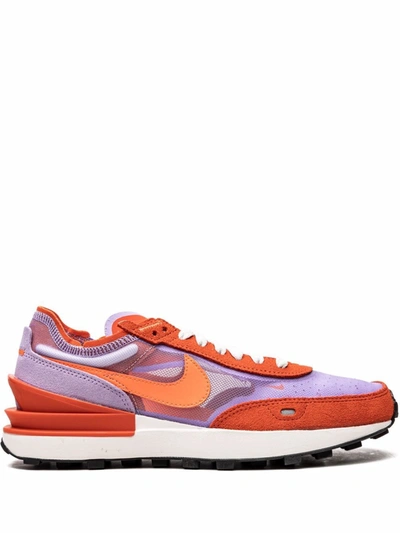 Nike Waffle One "active Fuchsia" Sneakers In Orange
