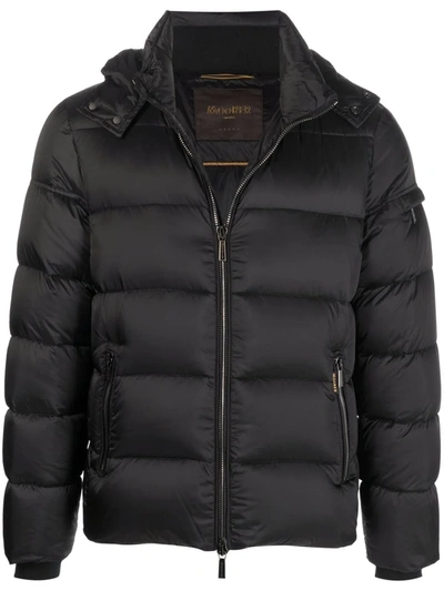 Moorer Brett Quilted Down Puffer Jacket In Green
