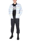 Msgm Fantastic Green Jacket In Multicolour
