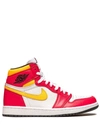 Jordan Air  1 High Og "light Fusion Red" Sneakers In Red