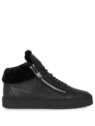 Giuseppe Zanotti Kriss High-top Sneakers In Black