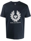 Belstaff Coteland 2.0 Cotton Jersey T-shirt In Navy