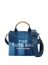 Marc Jacobs The Denim Mini Tote Bag In Blue