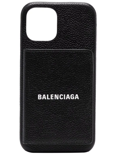 Balenciaga Cash Iphone 12 Pro Case In Schwarz | ModeSens