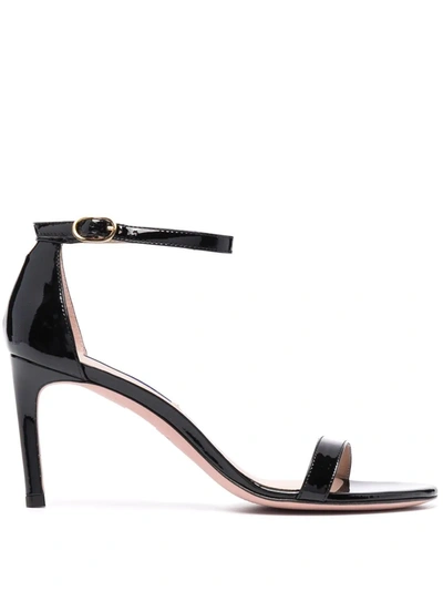 STUART WEITZMAN STRAPPY HIGH HEEL SANDALS