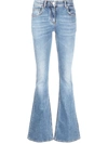 BLUMARINE STRAIGHT-LEG DENIM JEANS