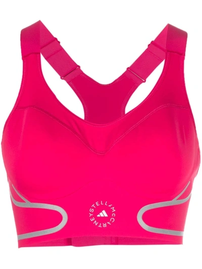 Adidas By Stella Mccartney Truepace High-support Sports Bra In Pink