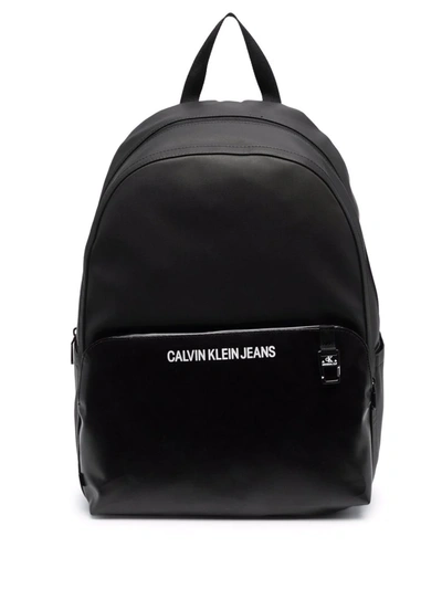 Calvin Klein Campus Backpack In Black