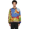 VERSACE MULTICOLOR MEDUSA RENAISSANCE SWEATSHIRT