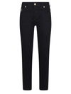 Versace Jeans Couture Mid-rise Panelled Leggings In Black