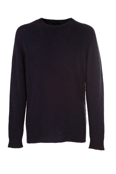 Roberto Collina Cashmere Sweater In Blu