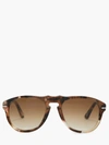 Jw Anderson X Persol Pilot-frame Sunglasses In Brown