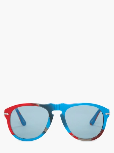 Jw Anderson Aviator Sunglasses In Red