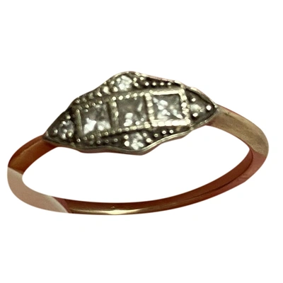Pre-owned Catbird Yellow Gold Ring