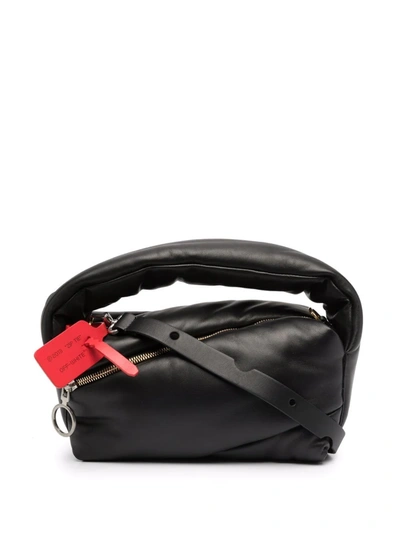 Off-white Black Leather Pump 24 Handbag