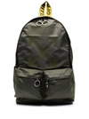 OFF-WHITE OFF-WHITE RUBBER ARROW BACKPACK GREEN GREEN