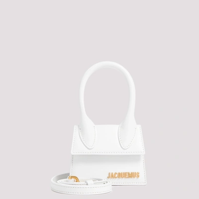 Jacquemus Le Chiquito Mini Tote Bag In White