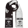 MOSCHINO MOSCHINO DOUBLE QUESTION MARK SCARF