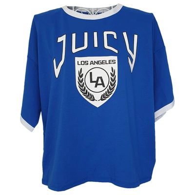 Pre-owned Juicy Couture T-shirt In Blue