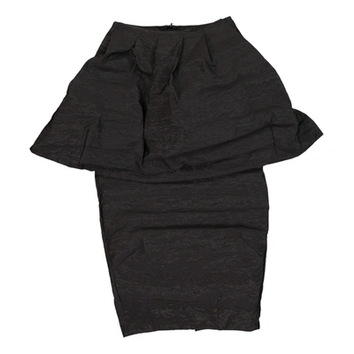 Pre-owned Simone Rocha Mid-length Skirt In Black