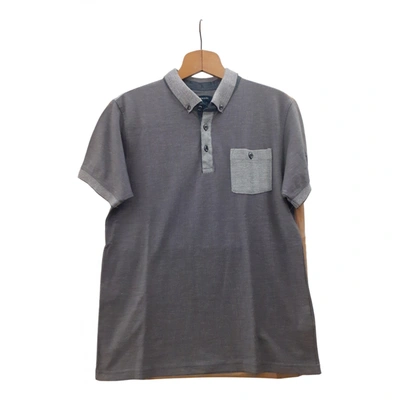 Pre-owned Kangol Polo Shirt In Grey