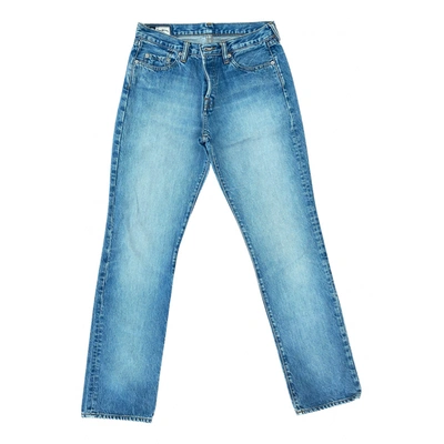 Pre-owned Pepe Jeans Jeans In Blue