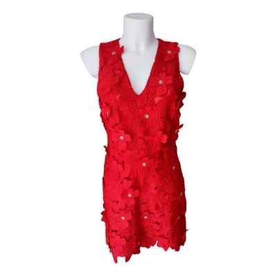Pre-owned Michael Kors Mid-length Dress In Red