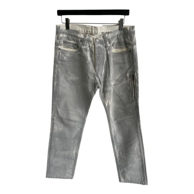 Pre-owned Neil Barrett Straight Jeans In Beige
