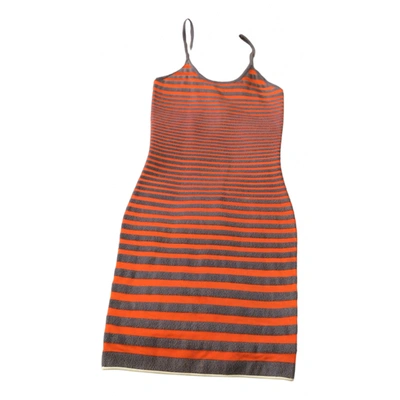 Pre-owned Alexander Wang Dress In Multicolour