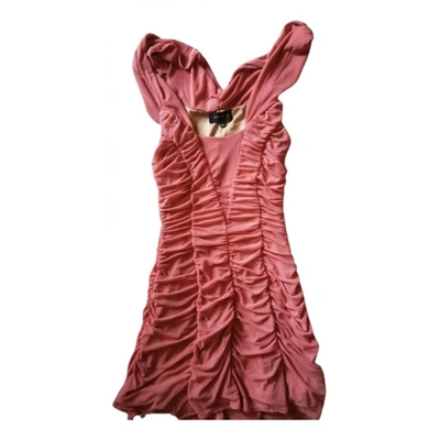 Pre-owned Majorelle Mini Dress In Pink