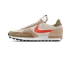 Nike Men's Dbreak-type Casual Sneakers From Finish Line In Light Bone / Orange-hemp-dk Driftwoo