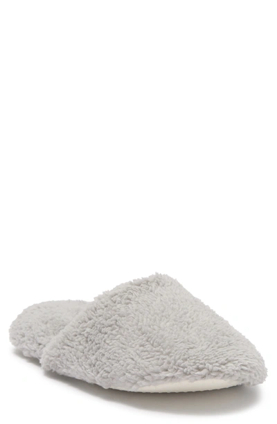 Abound Faux Fur House Slipper In Grey Micro