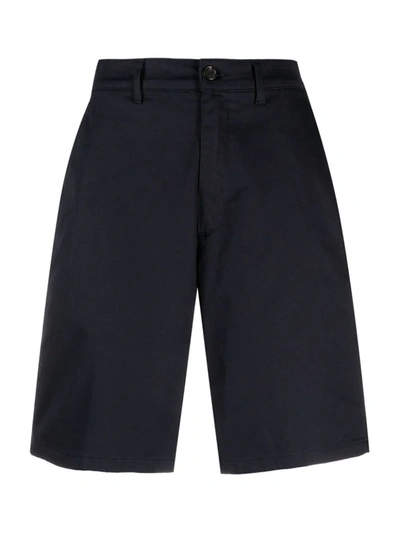 Department Five Logo-patch Shorts In Black