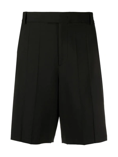 Valentino Knee-length Tailored Shorts In Black