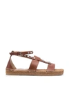 JIMMY CHOO DENISE FLAT SANDALS,16262052