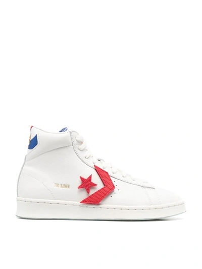 Converse Pro Leather High-top Leather Trainers In White