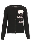BOUTIQUE MOSCHINO BOUTIQUE MOSCHINO SHEEP KNITTED CARDIGAN