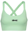 VICTORIA BECKHAM CROSSOVER-BACK LOGO SPORTS BRA,P00586898