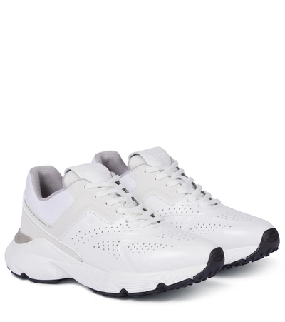 Tod's Trainers In Leather In White