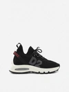 Dsquared2 Technical Fabric Run Ds2 Sneaker In Black