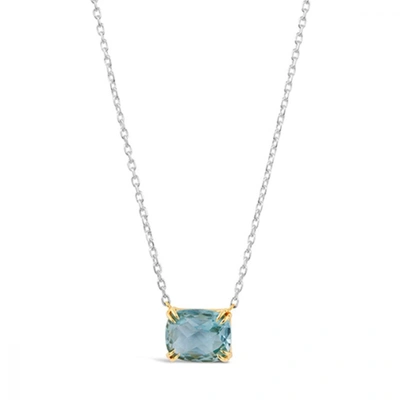Dinny Hall Silver Lori Sky Blue Topaz Pendant In Metallic