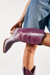 Jeffrey Campbell Dagget Western Boots In Lilac Multi