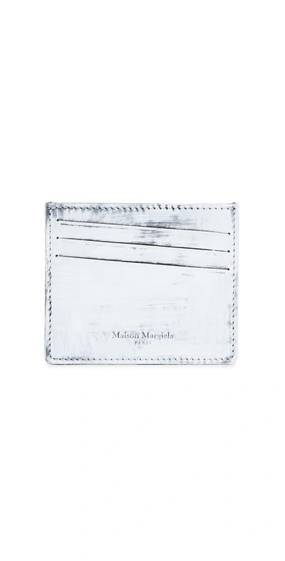 Maison Margiela Card Case In Metallic