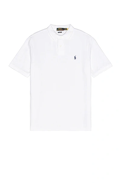 Polo Ralph Lauren Classic Fit Mesh Polo In White