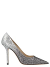 JIMMY CHOO JIMMY CHOO LOVE 100 GLITTER PUMPS