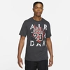 Jordan Aj5 '85 Men's Graphic Short-sleeve T-shirt In Anthracite