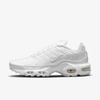 Nike Air Max Plus White/white-pure Platinum Dm2362-100 Women's In White